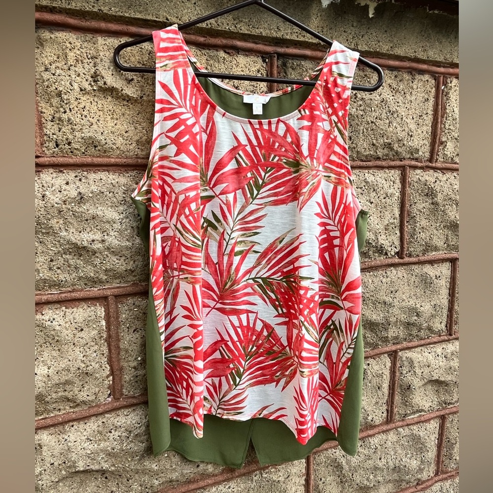 Charming Charlie tank blouse large women